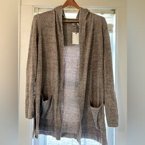 Barefoot Dreams Style 905 COZYCHIC LITE® Resort Cardi
color GRAPHITE-STONE XL